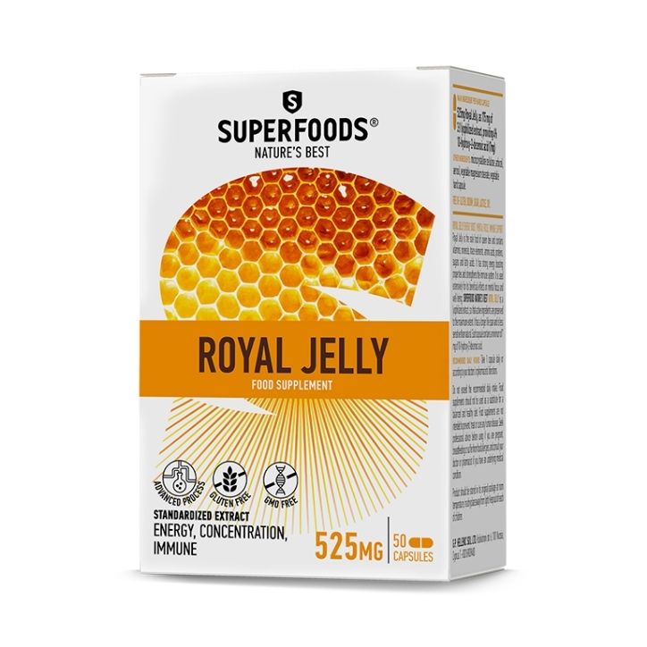 Superfoods Royal Jelly 50 Capsules
